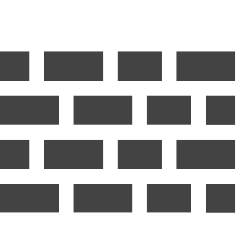 Wall Free Png Icon (black, indigo)