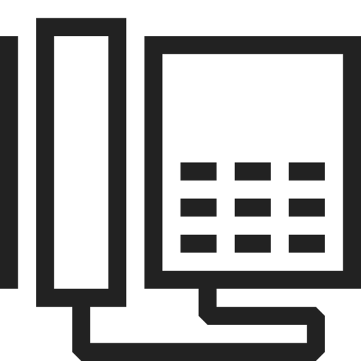 Call Home Phone Telephone Device Technology Free Png Icon (black)