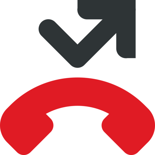 Call Missed Free Transparent Png Icon Download (red, black)