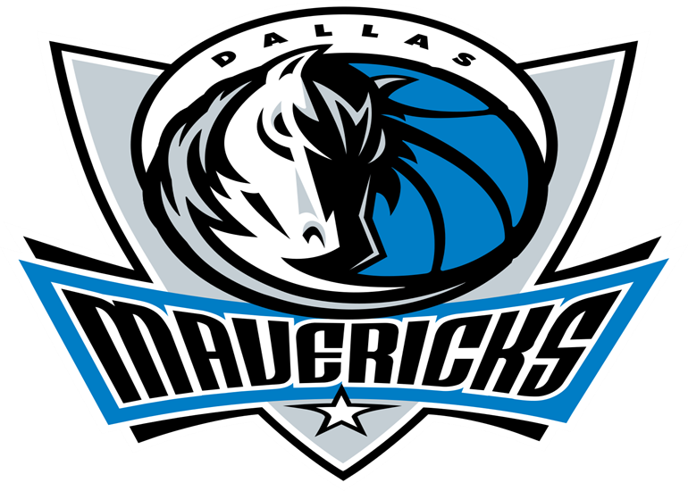 Dallas Mavericks Png Pic (silver, black, white, teal)