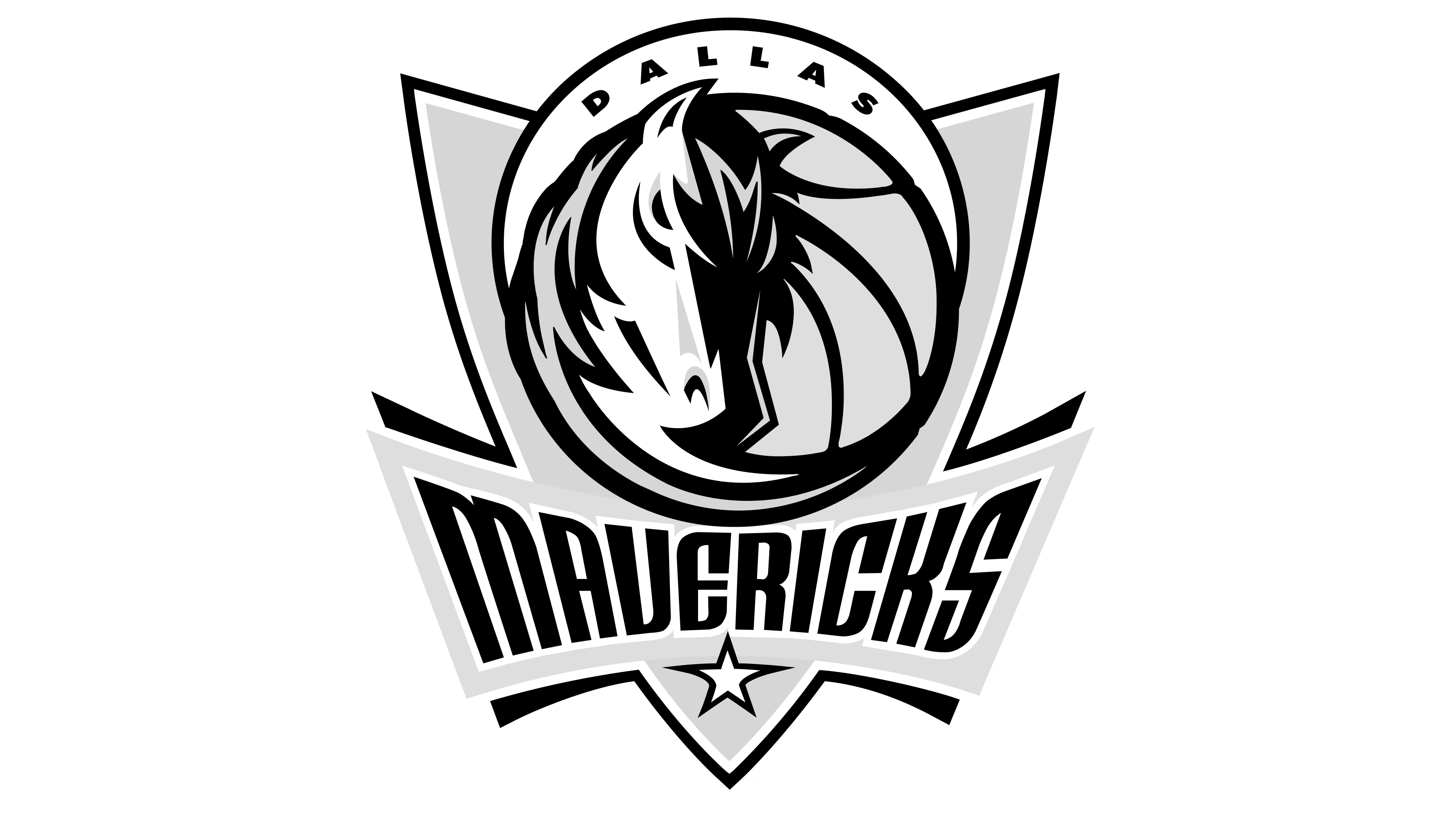 Dallas Mavericks Png Picture (gray, lavender, black, white, silver)