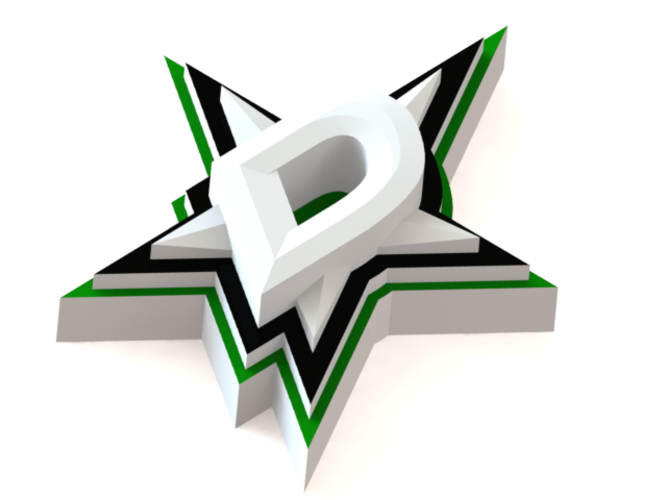 Dallas Stars Png (black, lavender, white, silver)