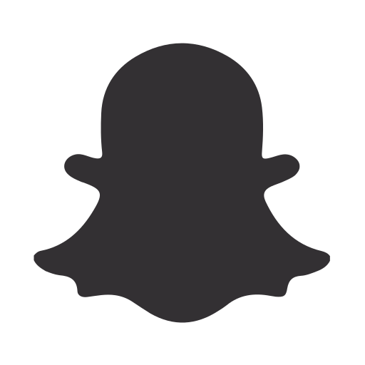 Gallery Network Photo Shareing Snapchat Social Icon Free Transparent Png Icon Download (black)