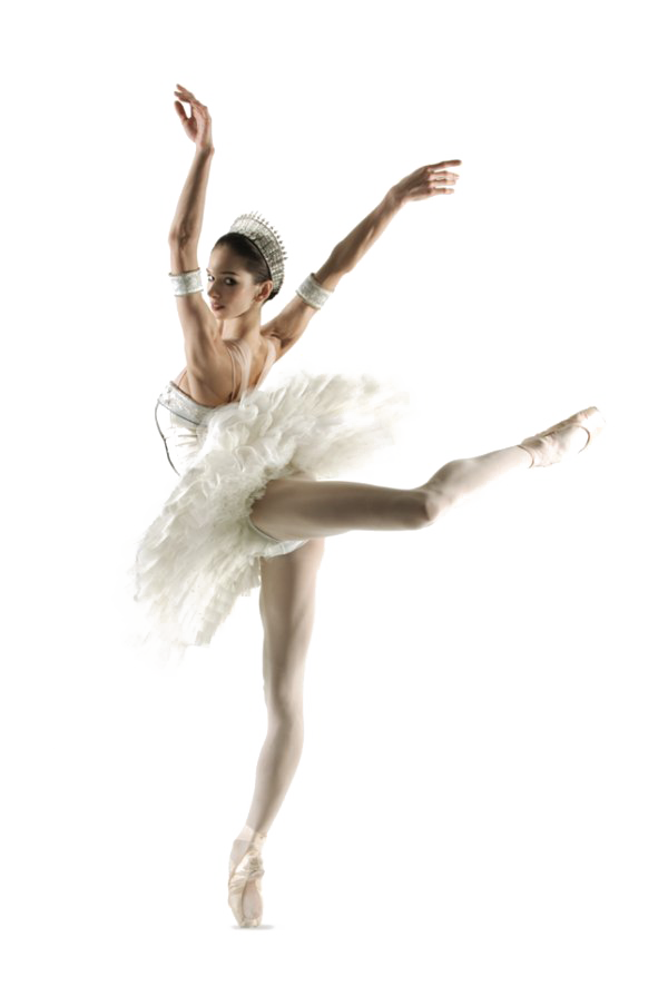 Ballet Dancer Png Free Download (white)