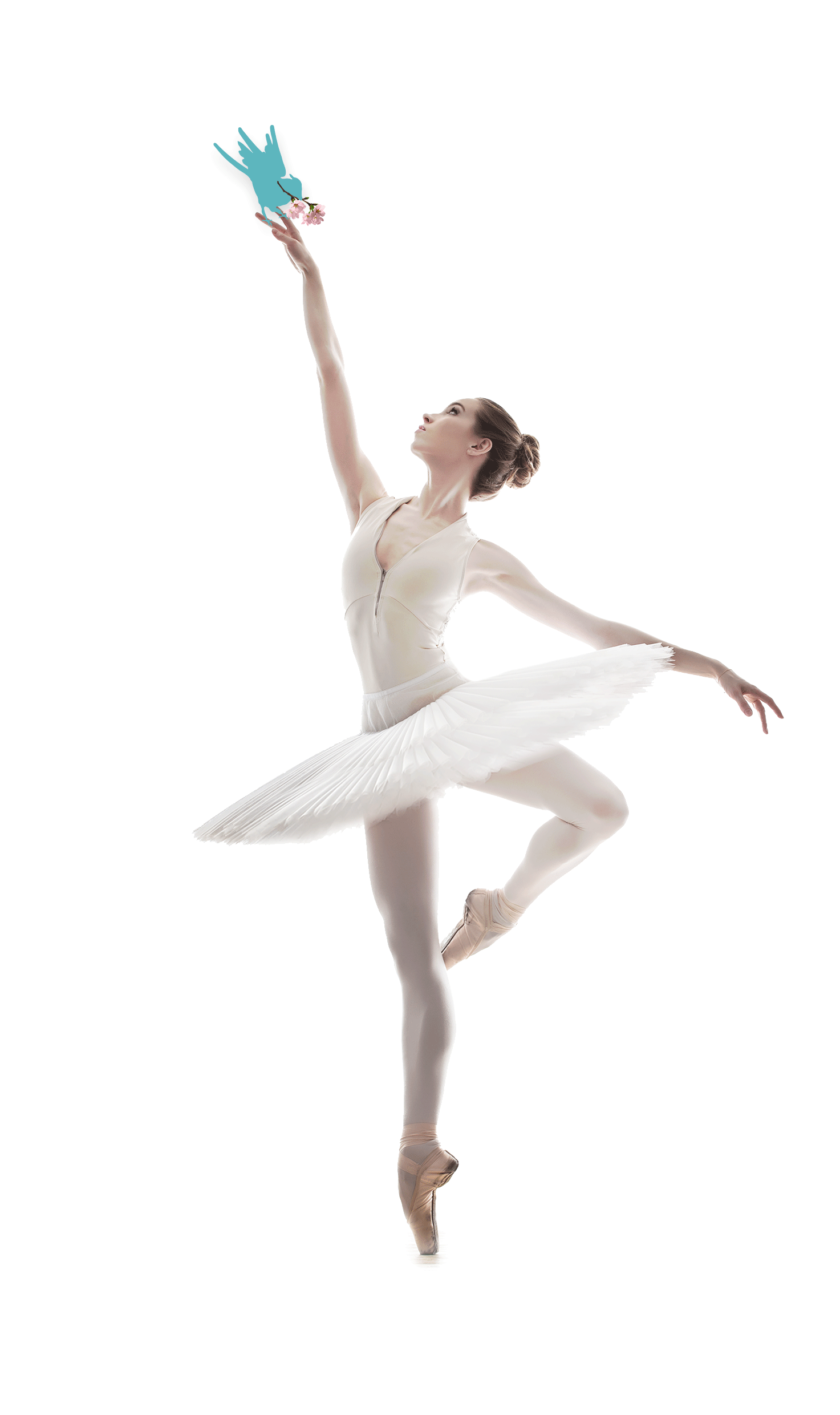 Ballet Dancer Png Picture (white, lavender)