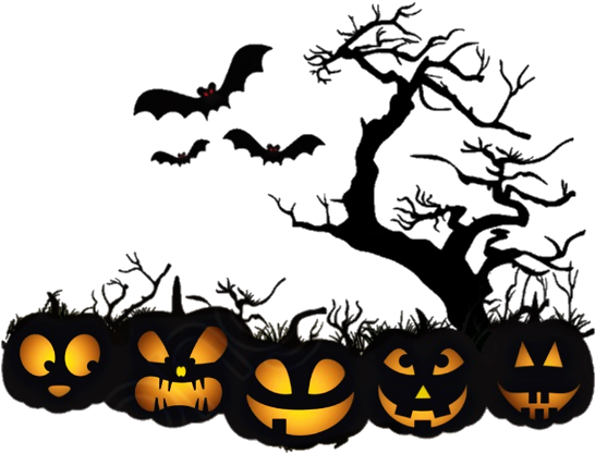 Halloween Background Png Hd (black)