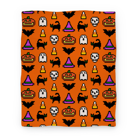 Halloween Blanket Png File (black, chocolate, navy)