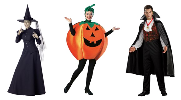 Halloween Costume Png Hd Quality (black, white)