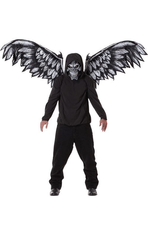 Halloween Costumes Angel Png (black)