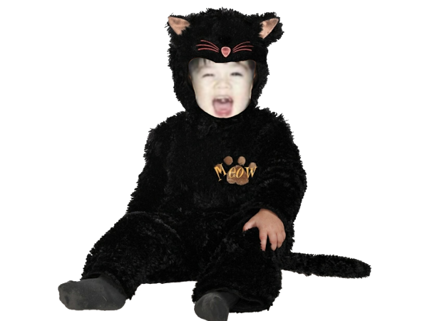 Halloween Costumes Baby Boy Png Hd (black)