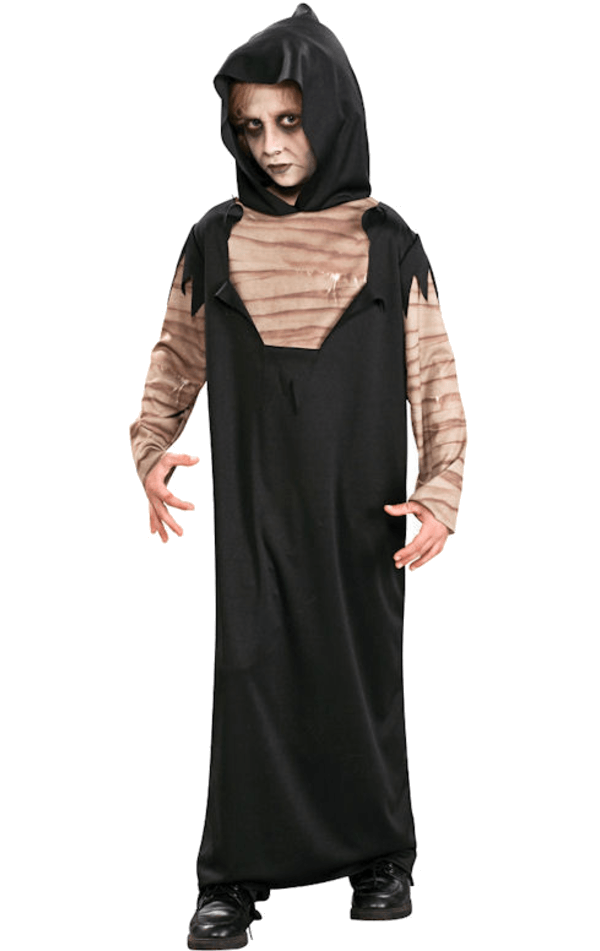 Halloween Costumes Boys Transparent Png (black, gray)