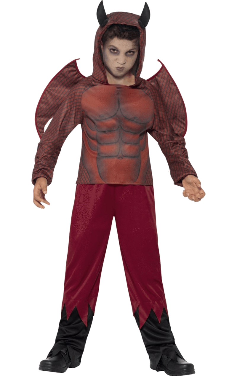 Halloween Costumes Devil Png (maroon, gray)