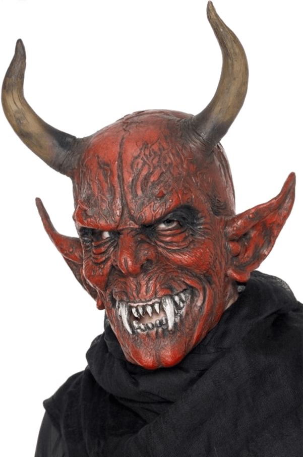 Halloween Costumes Devil Transparent Png (black)