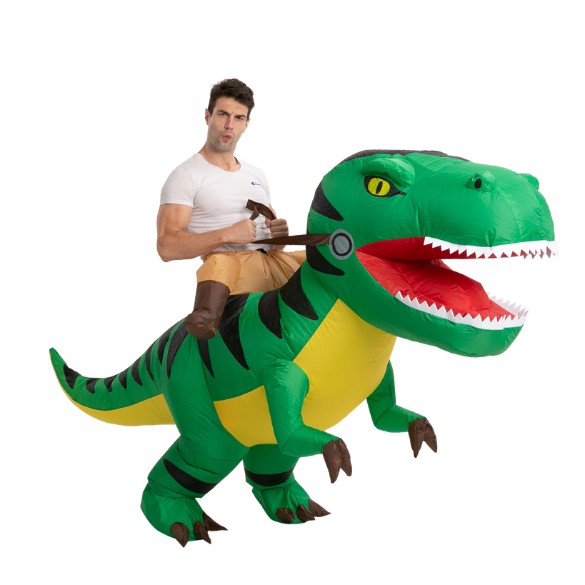 Halloween Costumes Dinosaur Png Hd (black, green)