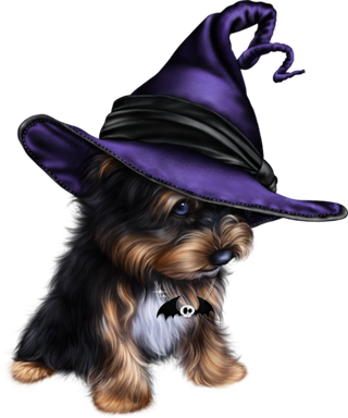 Halloween Costumes Dogs Png Photo (black)