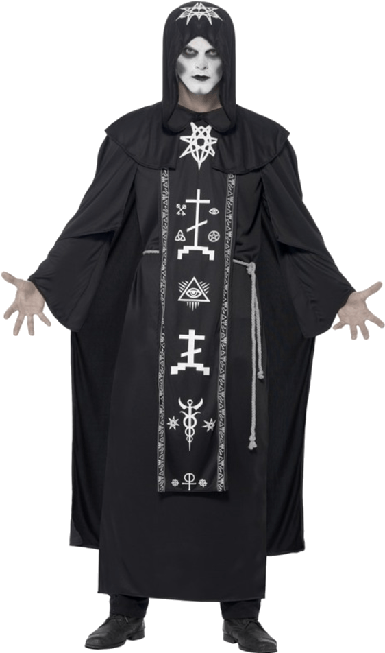 Halloween Costumes Dress Png Isolated Hd (black)