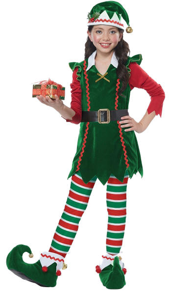 Halloween Costumes Elf Png Hd (black, green)