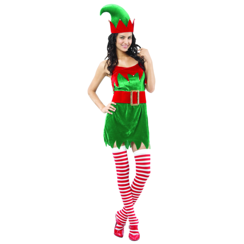 Halloween Costumes Elf Png Photo (green, white)