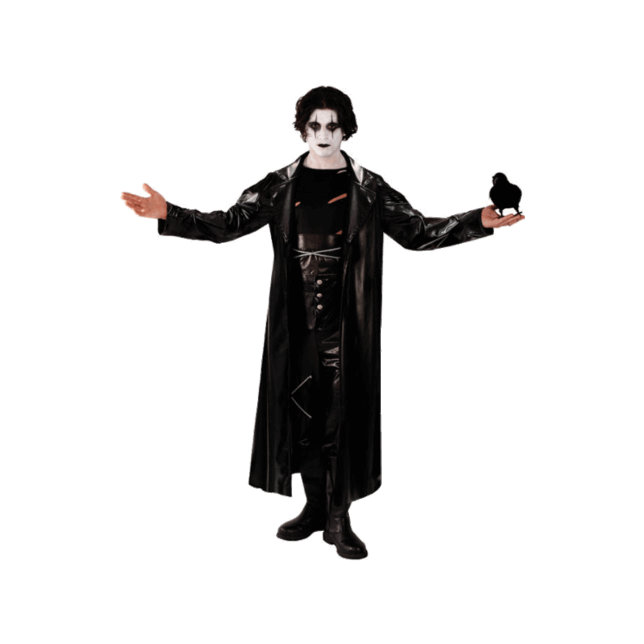 Halloween Costumes Emo Transparent Png (black)