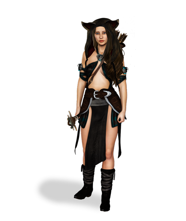 Halloween Costumes Hot Png Hd (black)