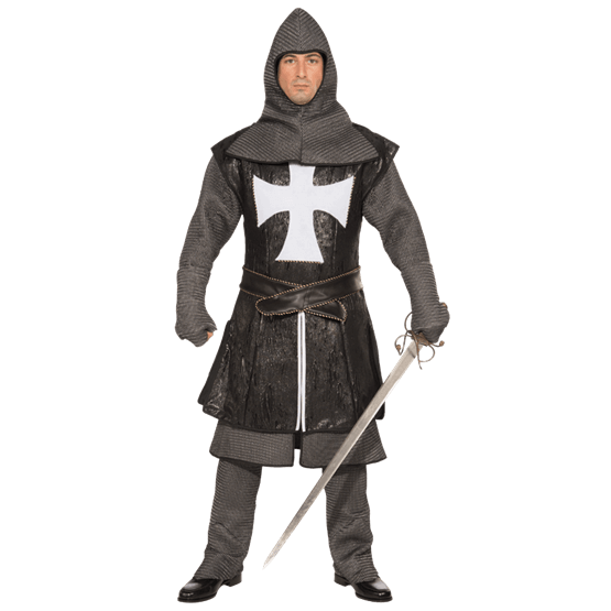 Halloween Costumes Knight Png Clipart (black, gray)