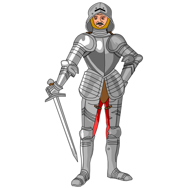 Halloween Costumes Knight Png Hd (black, gray)