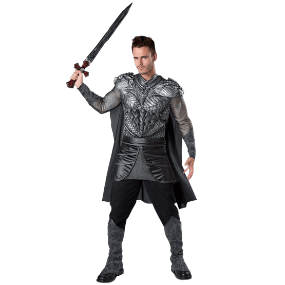 Halloween Costumes Knight Png Picture (black, gray)