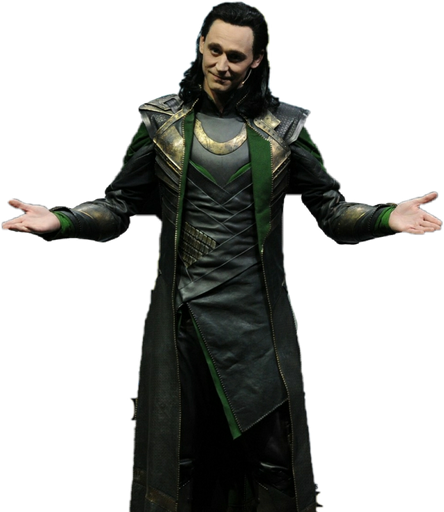 Halloween Costumes Loki Png Free Download (black)