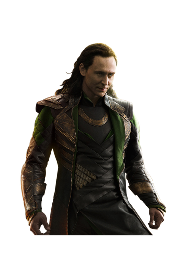 Halloween Costumes Loki Png Isolated Image (black)