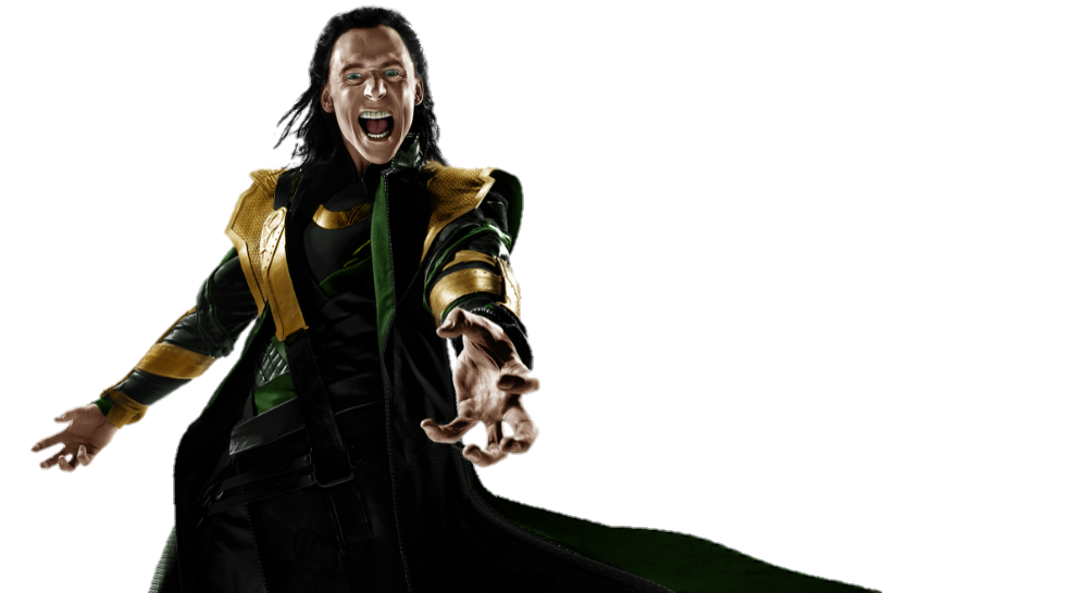 Halloween Costumes Loki Transparent Png (black)