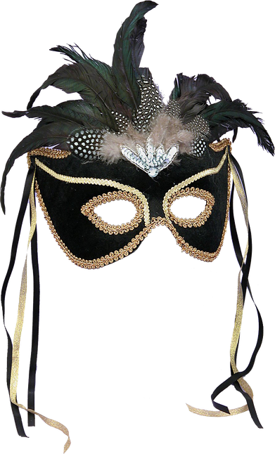 Halloween Costumes Mask Png Isolated Photo (black)