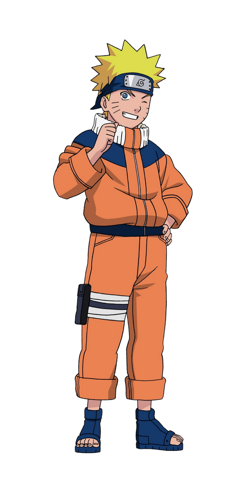 Halloween Costumes Naruto Png Transparent (black, salmon)