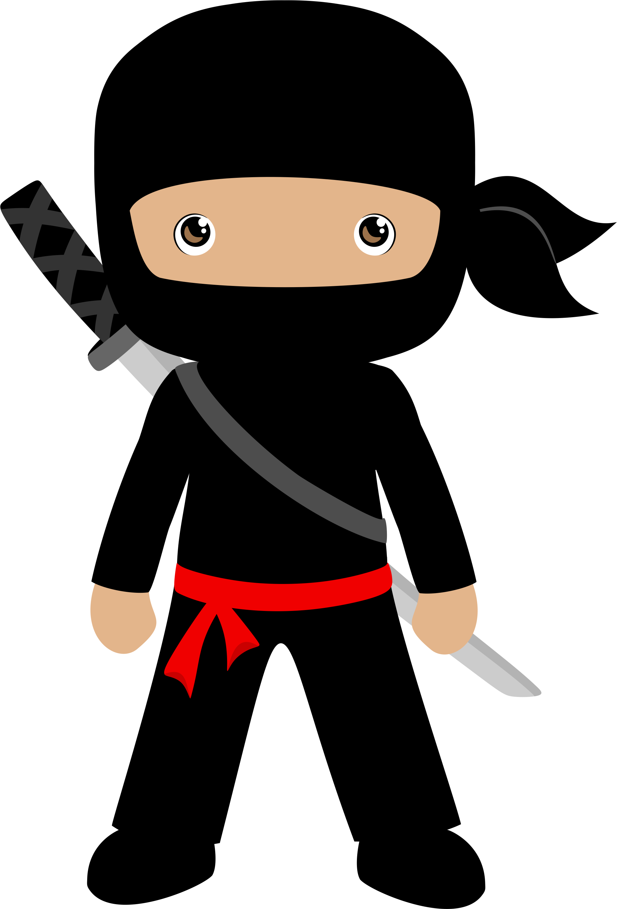 Halloween Costumes Ninja Png Photo (salmon, white, gray, black, pink)