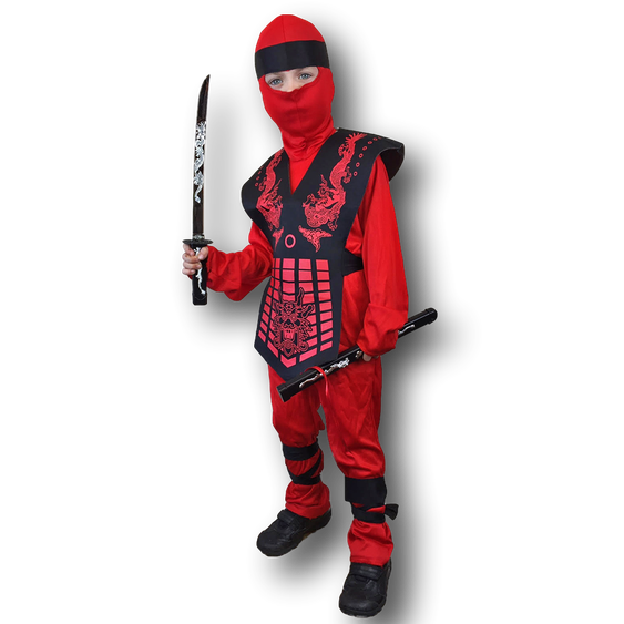 Halloween Costumes Ninja Png (black)