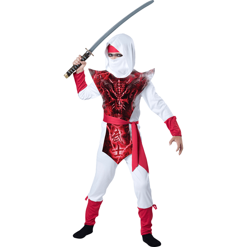 Halloween Costumes Ninja Transparent Png (black, silver, lavender)