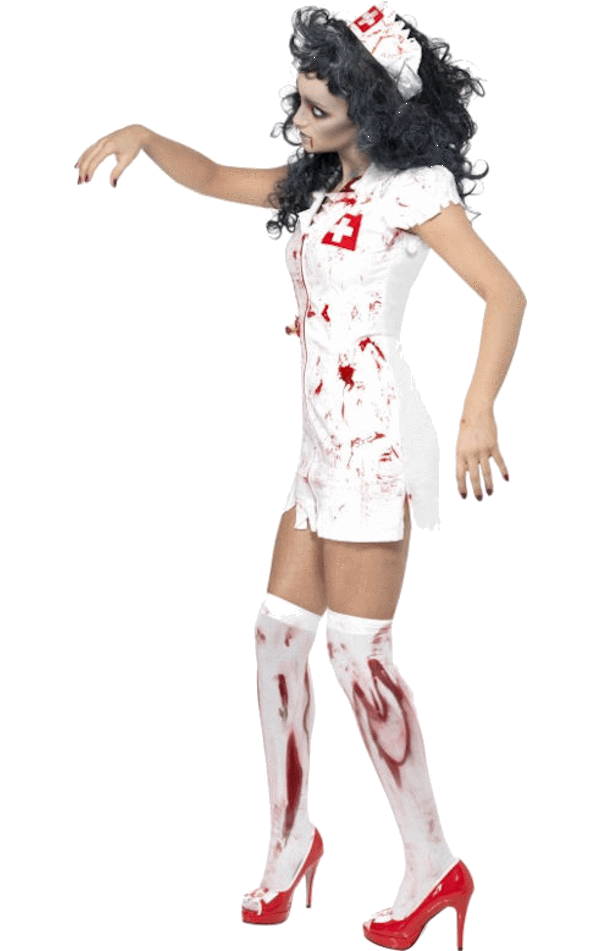 Halloween Costumes Nurse Png Photo (gray, white)