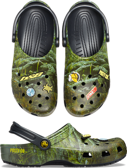 Halloween Crocs Png Image (white, gray, lavender, black, silver)