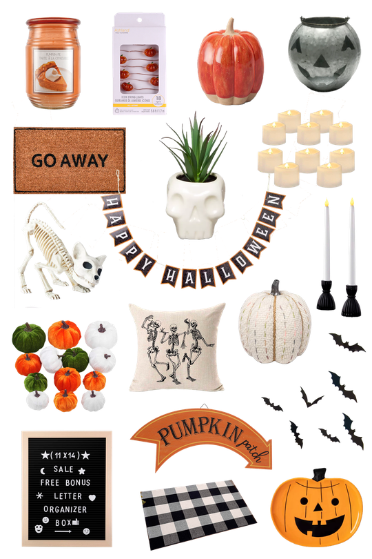 Halloween Decorations 2022 Png Photos (black)