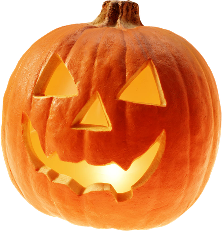 Halloween Decorations Png Image (black, maroon, chocolate, orange)