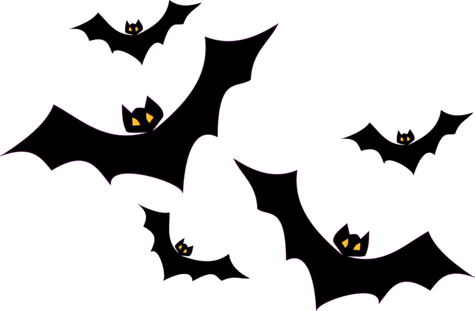 Halloween Decorations Png Isolated Pic (black)