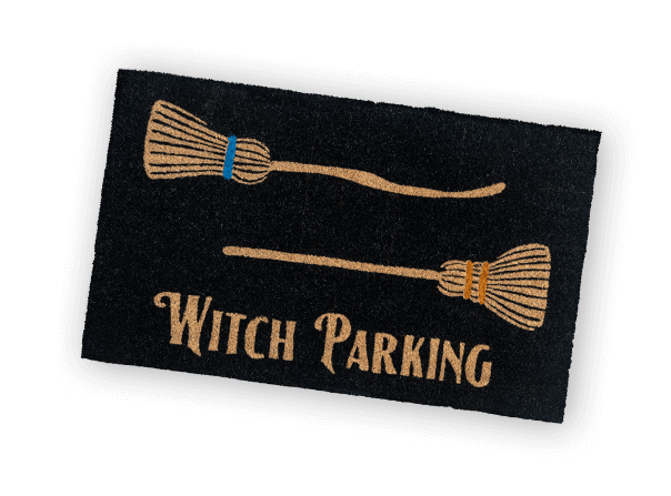 Halloween Doormat Png File (black)