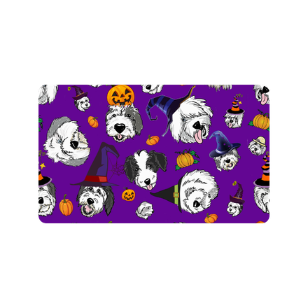 Halloween Doormat Png Hd (indigo, black, white)