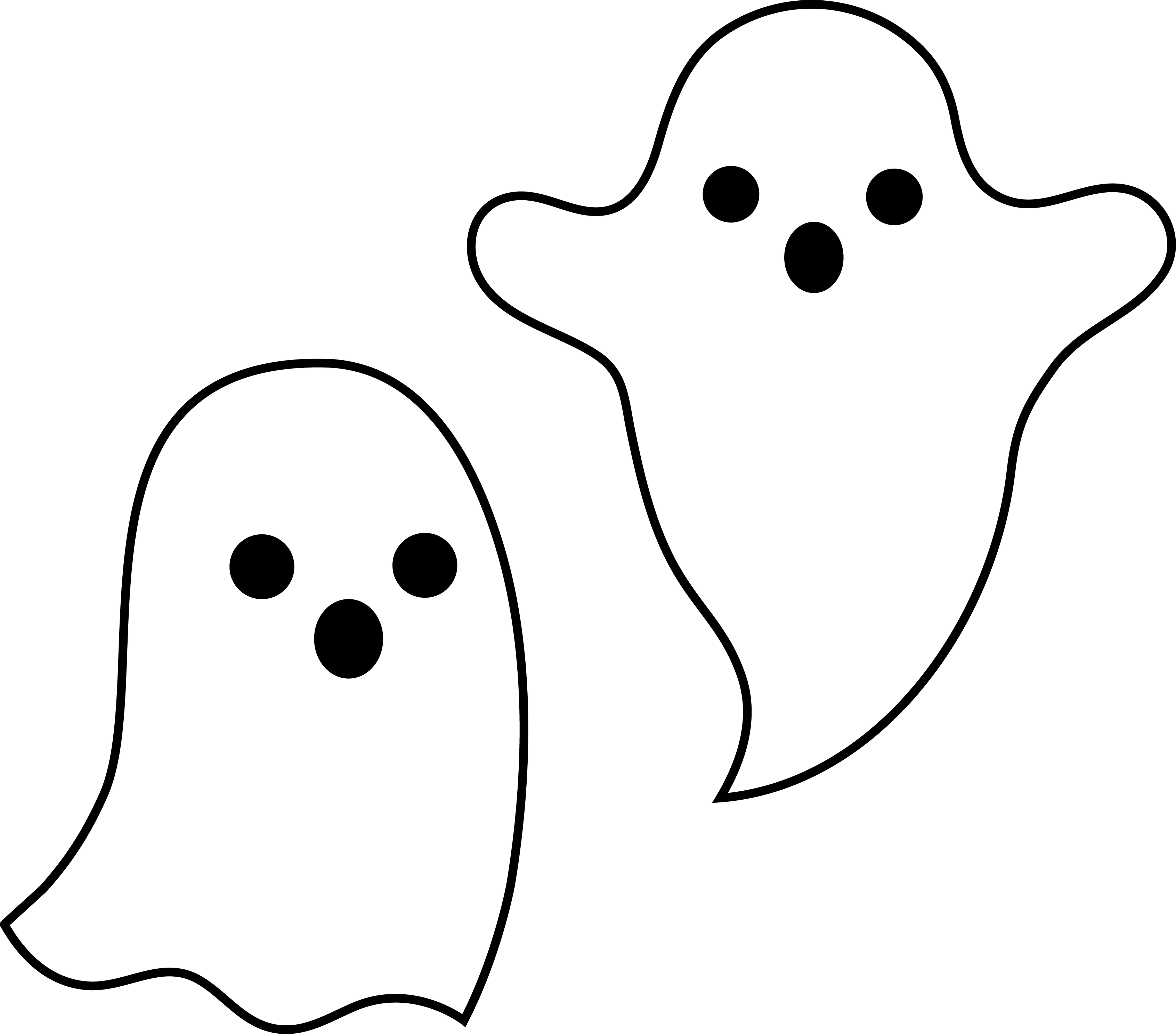 Halloween Drawings Png Pic (black, lavender, white)