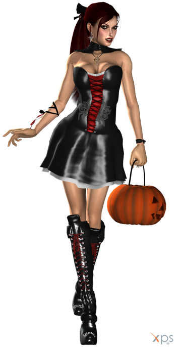 Halloween Dress Png Clipart (black)