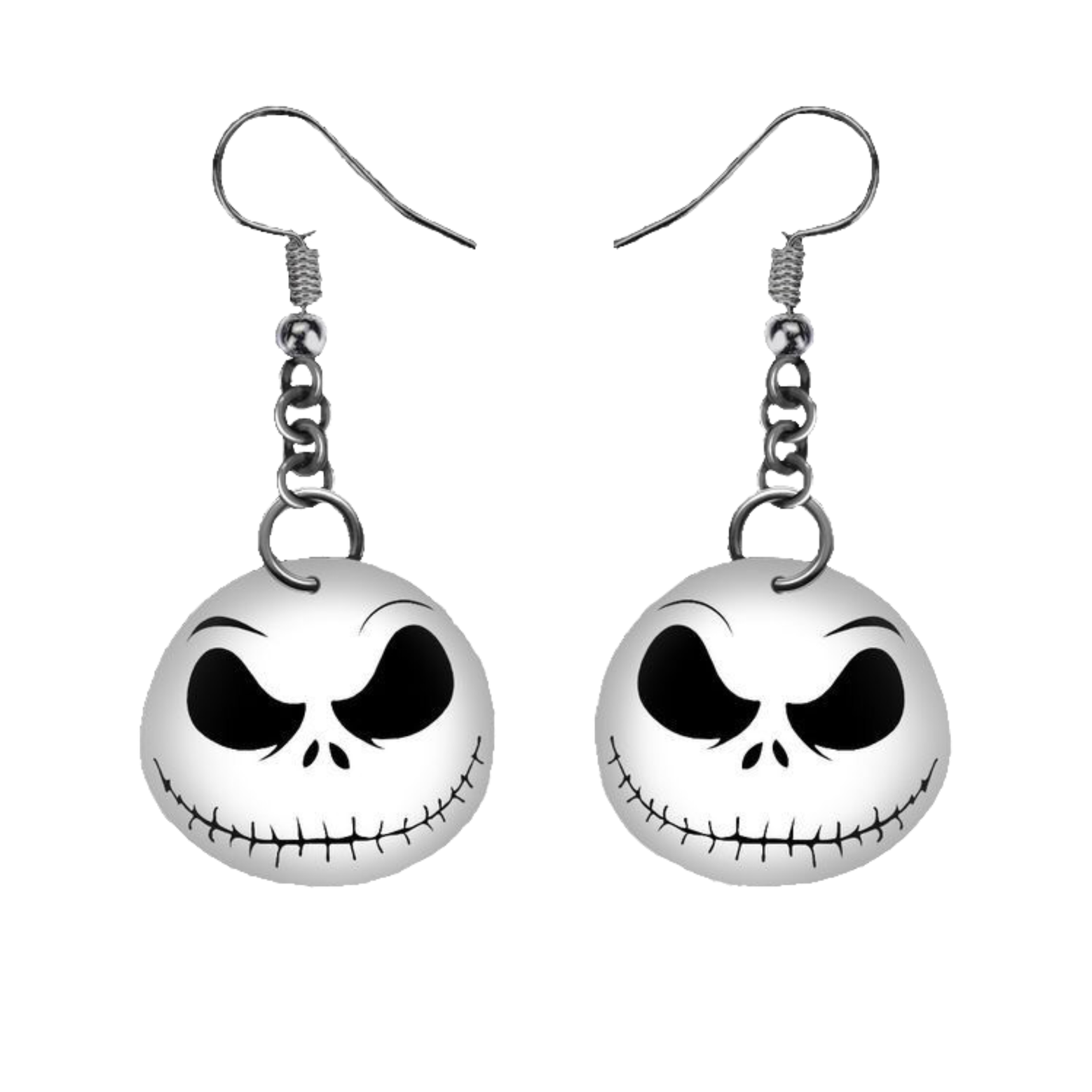 Halloween Earrings Png Hd Isolated (black, silver, white)