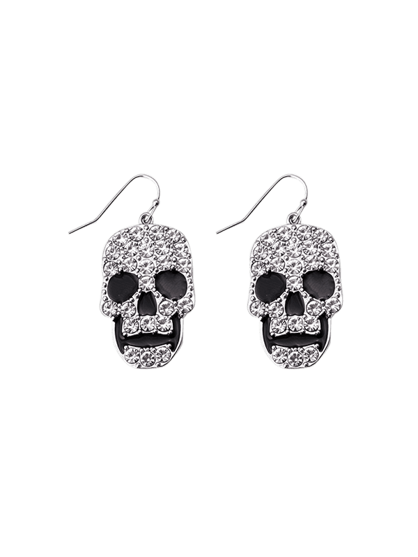 Halloween Earrings Png Image (gray)