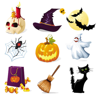 Halloween Elements Png Free Download (black)