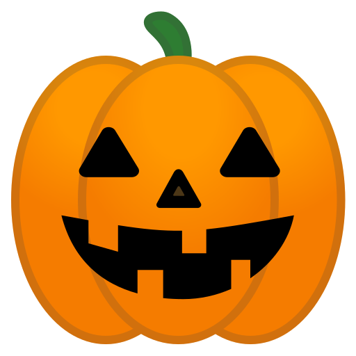 Halloween Emojis Transparent Png (black, orange)