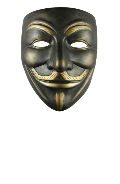 Halloween Face Mask Png Pic (black)