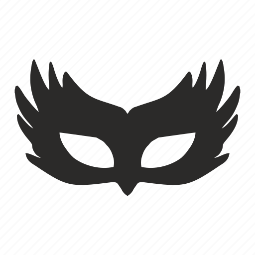 Halloween Face Mask Png Picture (black)